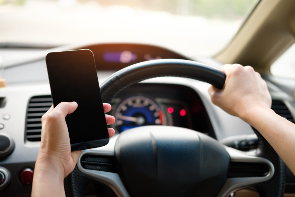 distracted driver Greenville, South Carolina