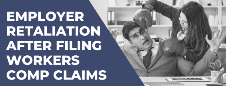 Employer retaliation after filing workers comp claims