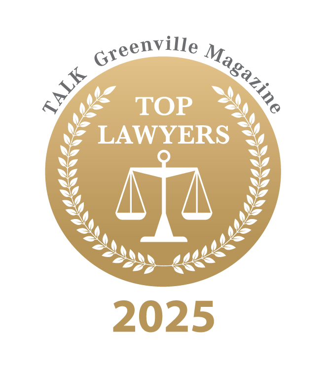 TALK Greenville Magazine Top Lawyers 2025